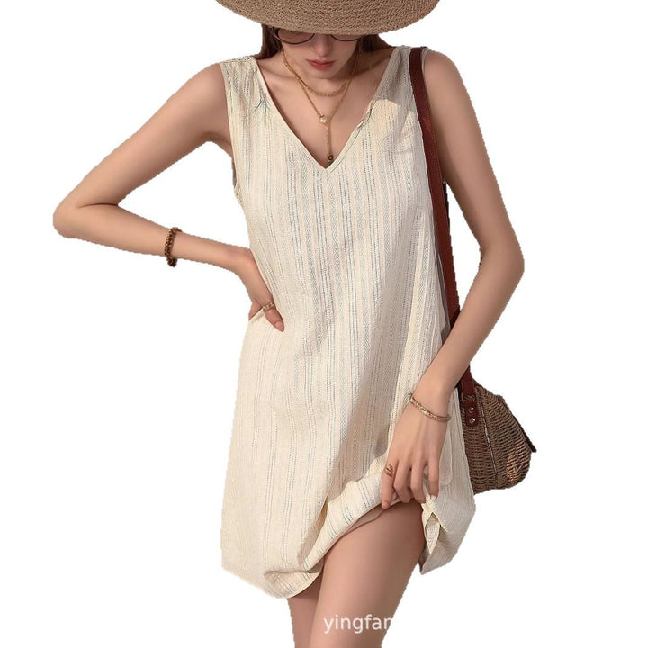Dame Chic Casual Sommerkjole Stilla