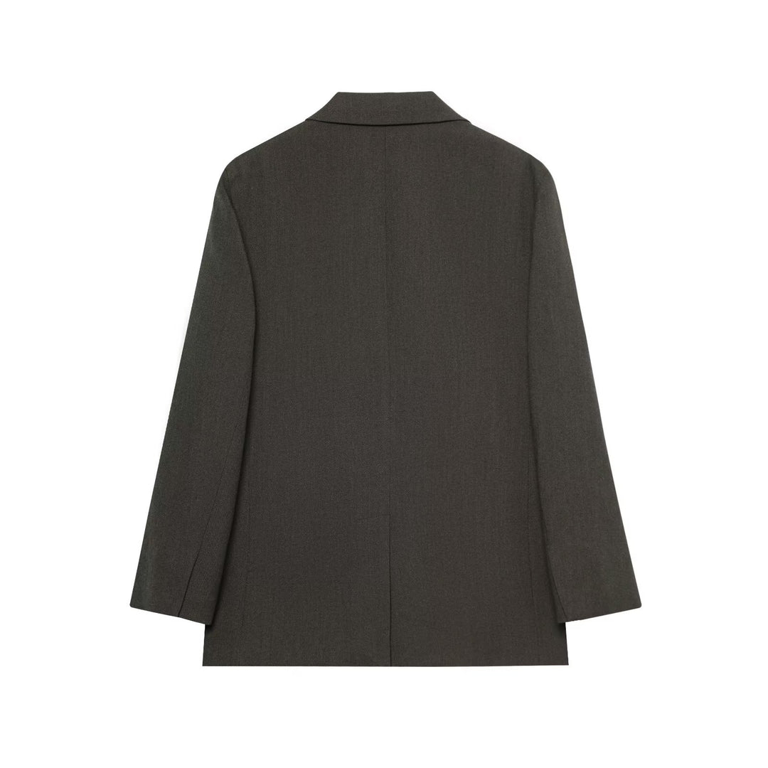 Dame elegant blazer med diskret snit Stilla
