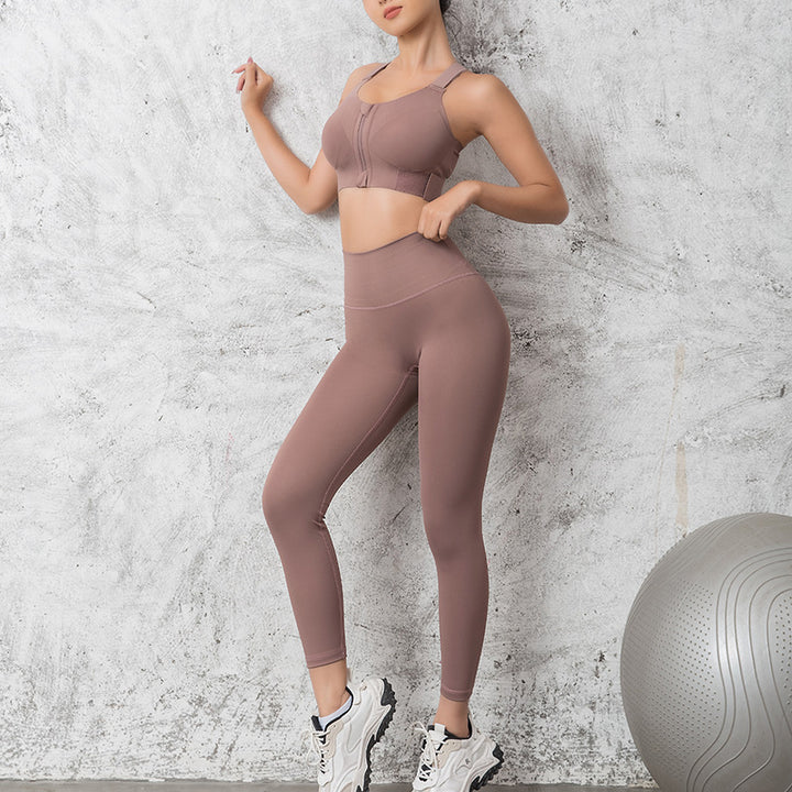 Dame Sport-BH med innovativ lynlås og højfunktionelt design Stilla