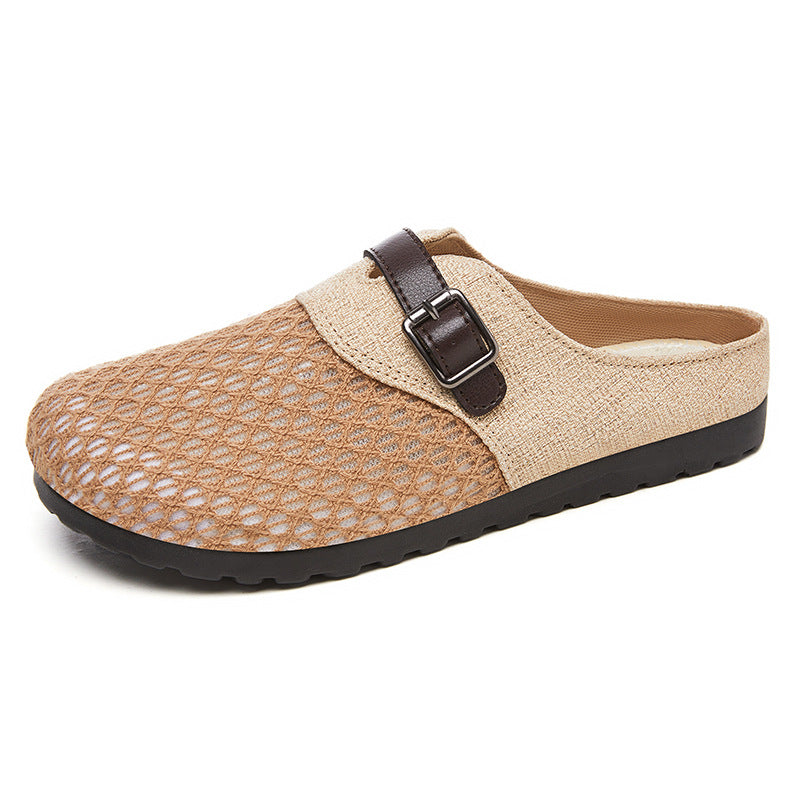 Femme Åndbare Slip-On Fritids Clogs Stilla
