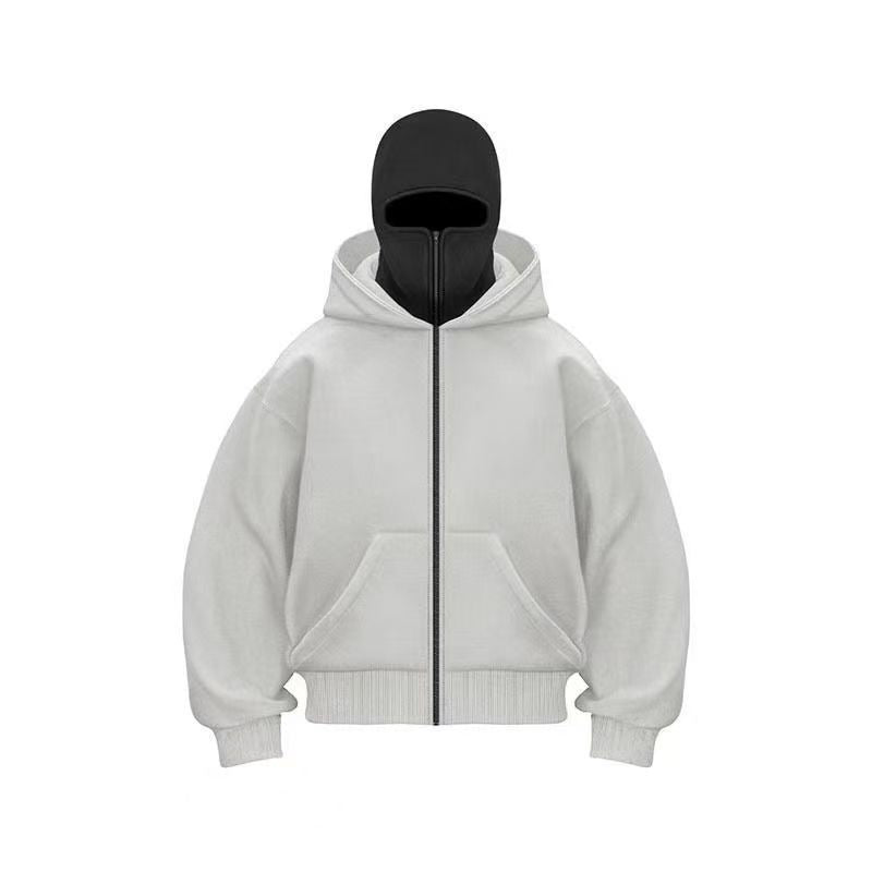 Kvinders hoodie med innovativt design og praktisk lynlås Skovae