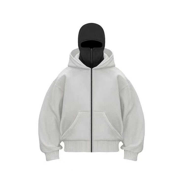 Kvinders hoodie med innovativt design og praktisk lynlås Skovae