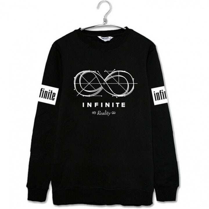 Kvinders sweatshirt med kreativ uendelighedsløjfe design og behagelig pasform Stilla