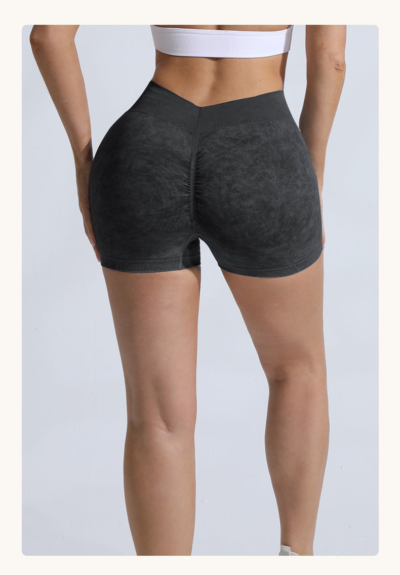 Stilla | Waist Peach Lift Yoga Shorts Mavekontrol, Løb