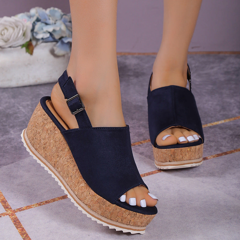 Dame Wedge Sandaler Stilla