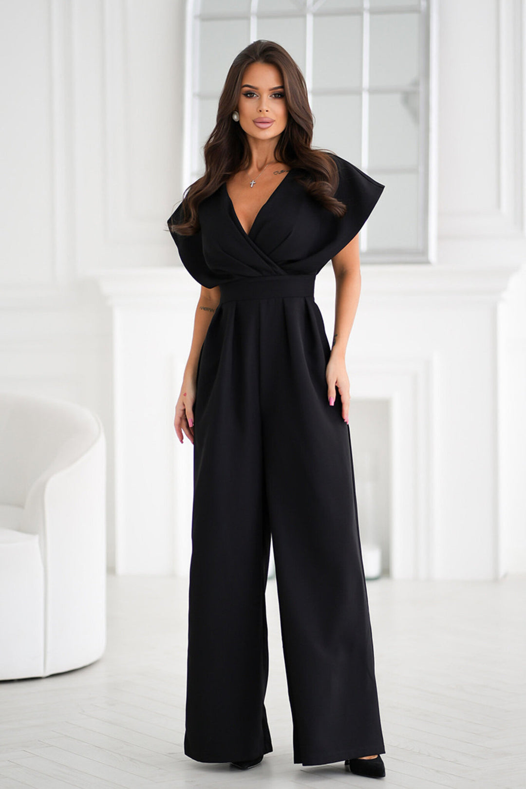 Dame elegant bred jumpsuit Stilla 1751429391