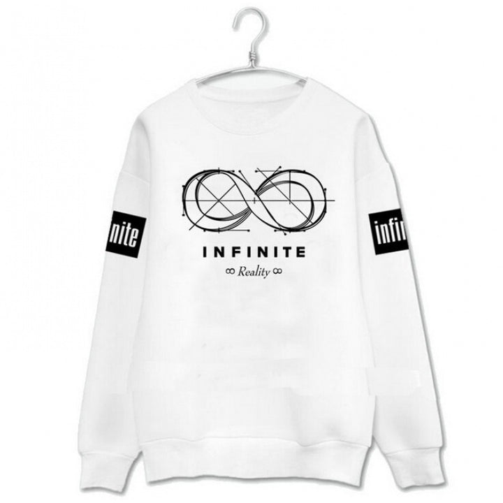 Kvinders sweatshirt med kreativ uendelighedsløjfe design og behagelig pasform Stilla