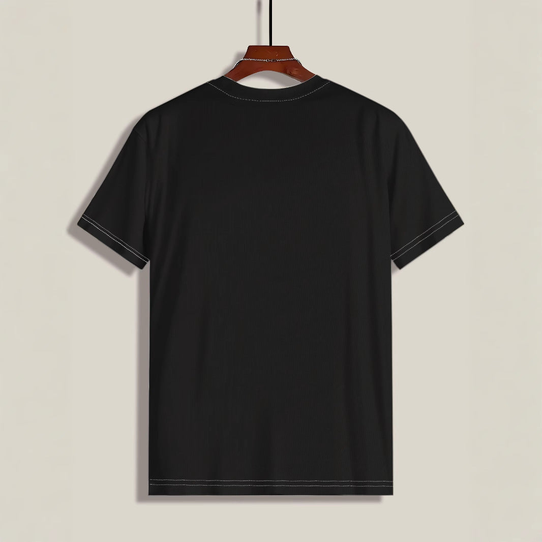 Herrer T-shirt med innovativt minimalistisk design og åndbare egenskaber Stilla