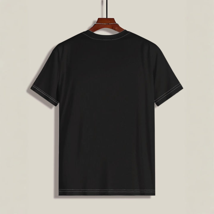 Herrer T-shirt med innovativt minimalistisk design og åndbare egenskaber Stilla