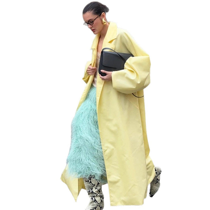 Damer Komfortabel Oversized Trenchcoat Stilla