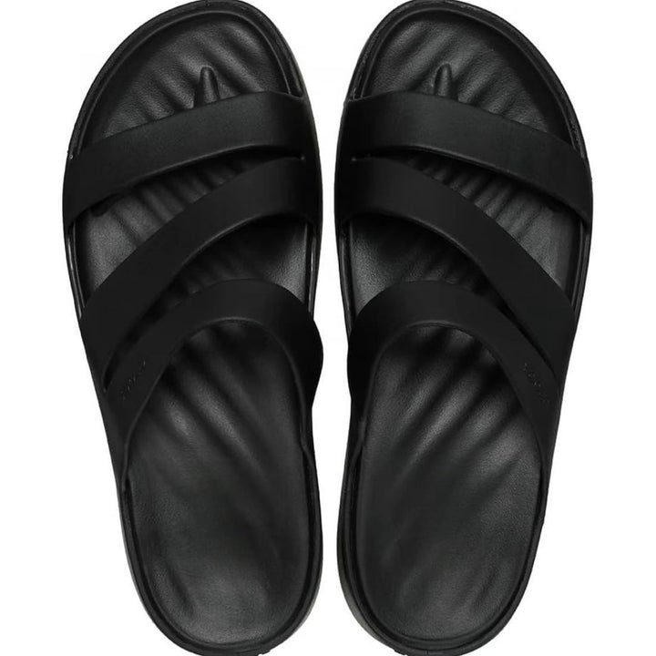 Dame Komfortable Tåsplit-sandaler med anatomisk fodseng og skridsikker sål Stilla