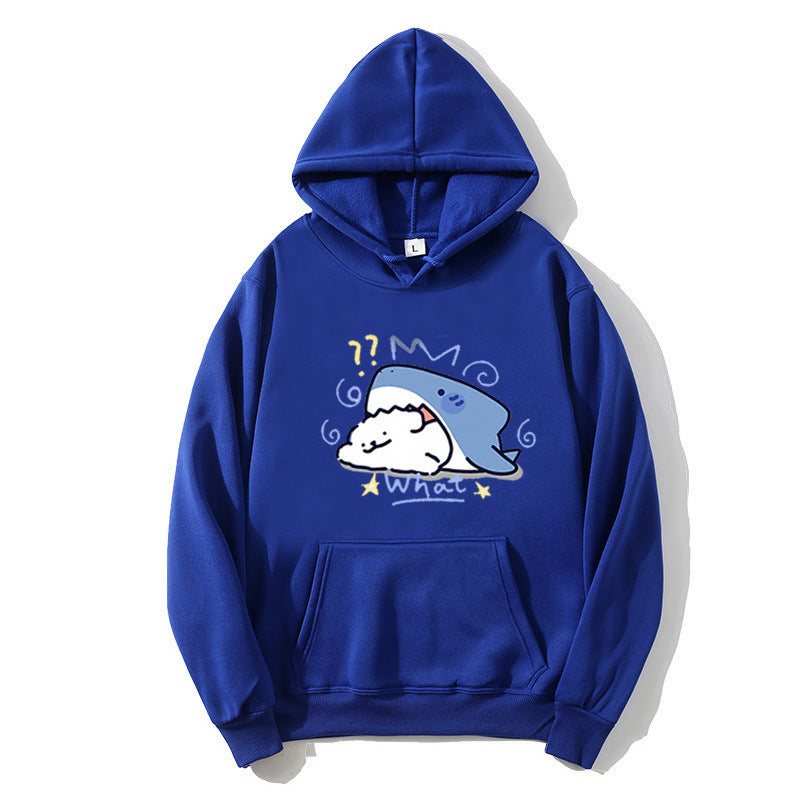 Kvinders hoodie med legende hvalmotiv Skovae