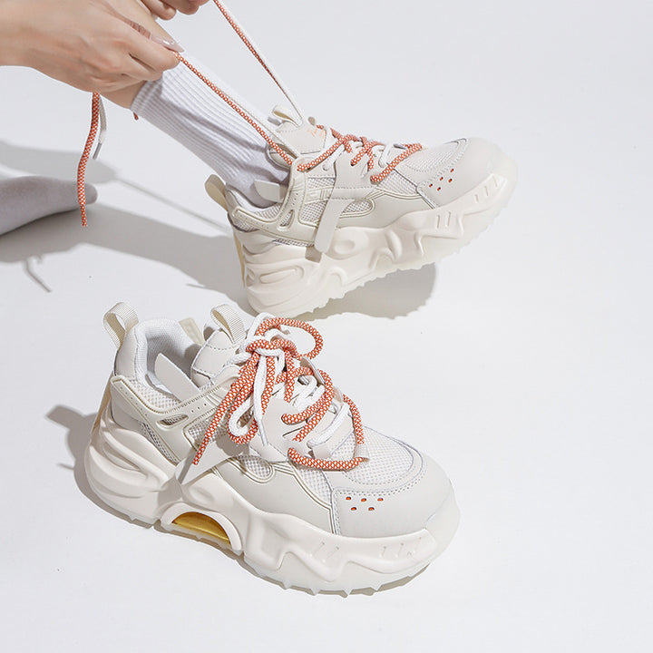 Dame Sporty Sneakers med åndbar mesh-konstruktion og skridsikker sål Stilla