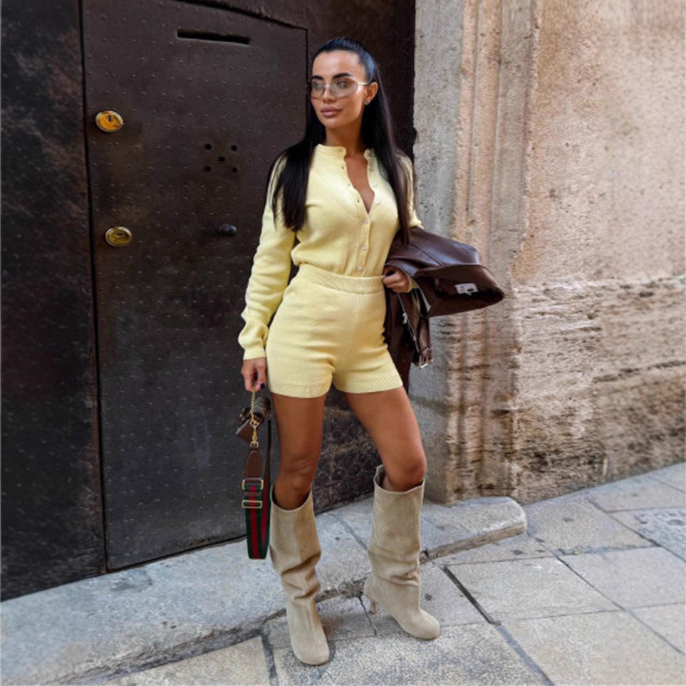 Kvinders Strik Jumpsuit Skovae