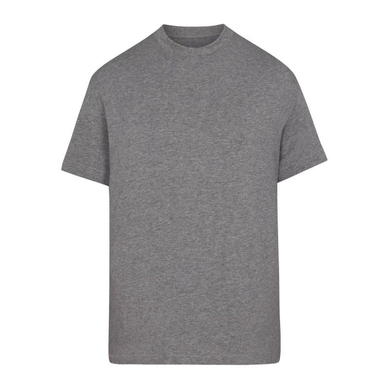 Dame minimalistisk højhalset kortærmet top Stilla