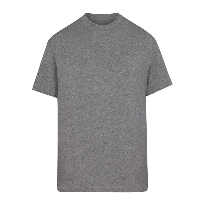 Dame minimalistisk højhalset kortærmet top Stilla
