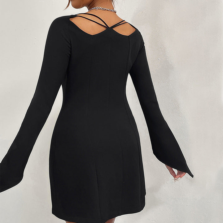 Stilla | Trendy Hulsnit Pullover Mini Nederdel