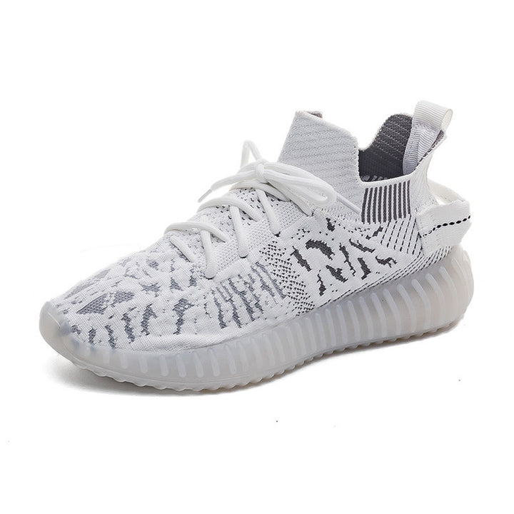 Dame Sporty Sneakers med elastisk strikkonstruktion og skridsikker sål Stilla