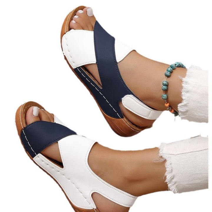 Dame Komfortable Tåsplit Sandaler Stilla