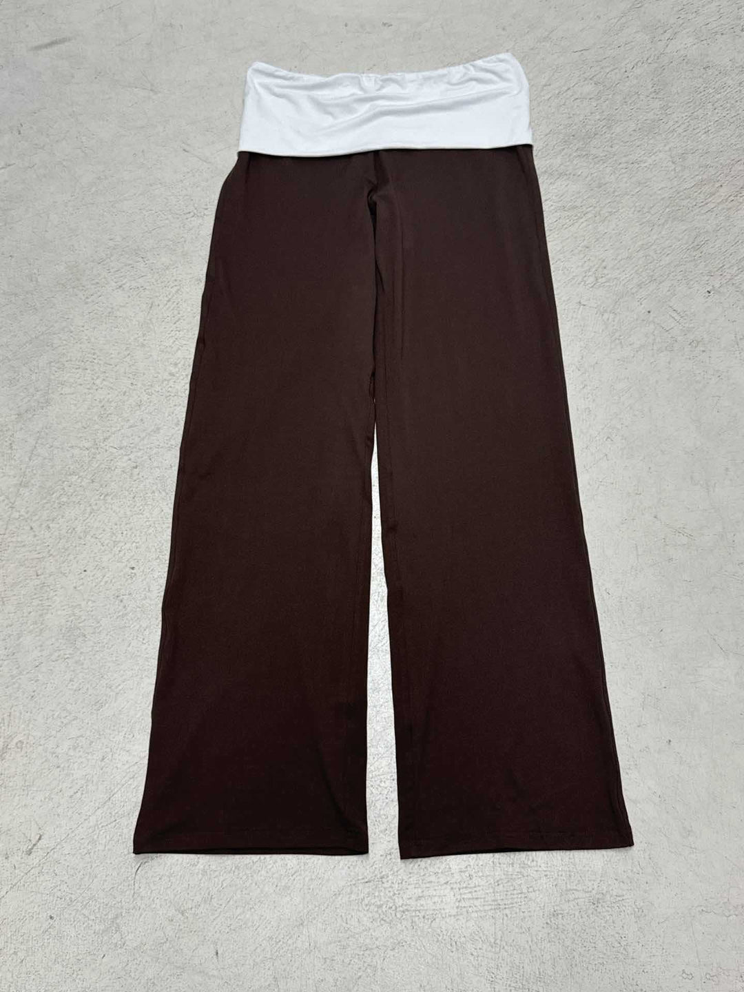 Dame Flared Leggings med blomstermønster Skovae