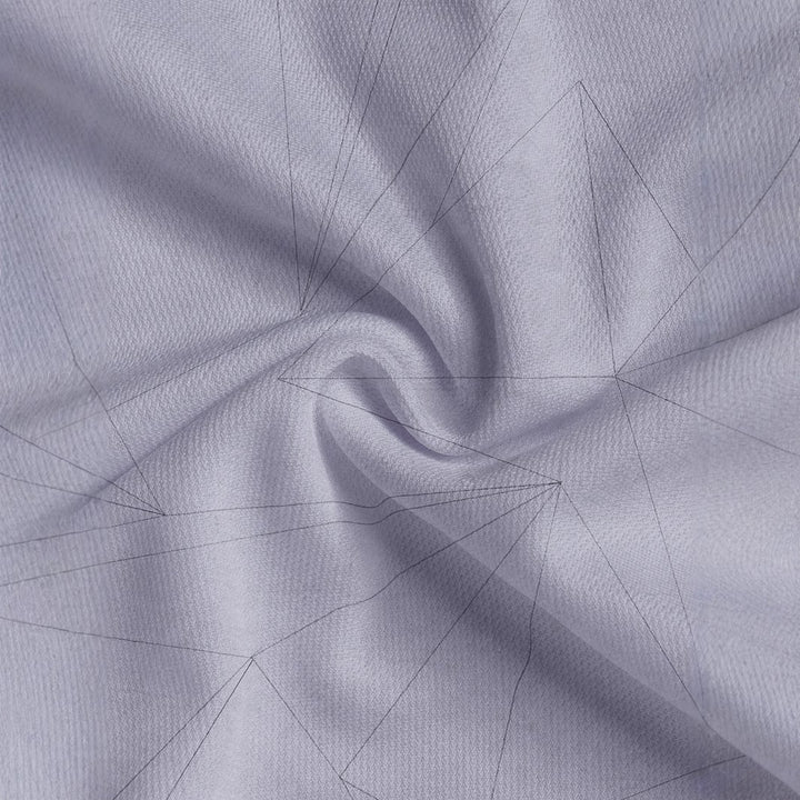 Herrer poloshirt med kreativt geometrisk design og moderigtigt krave Stilla