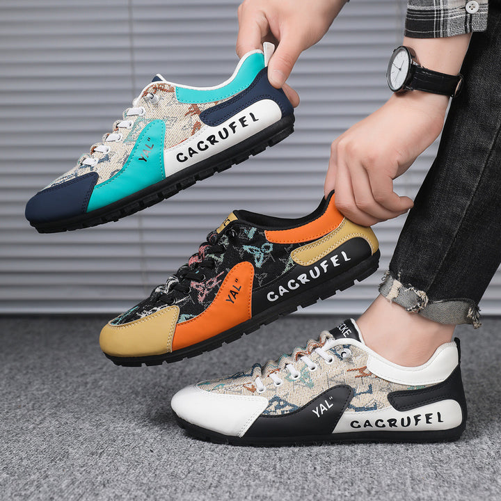Femme Sporty Multi-Texture Atletik Sneakers Stilla