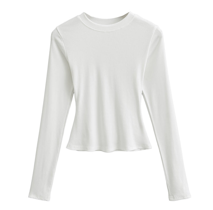 Dame Langærmet T-shirt med moderne snit og højkvalitetsmateriale Stilla