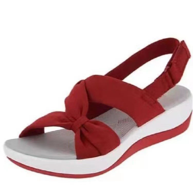 Dame Wedge-sandaler med justerbar rem og komfortabel dæmpning Stilla