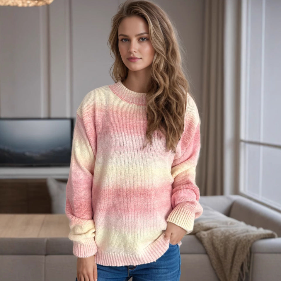 Kvinders hyggelige sweater i moderne stil Stilla