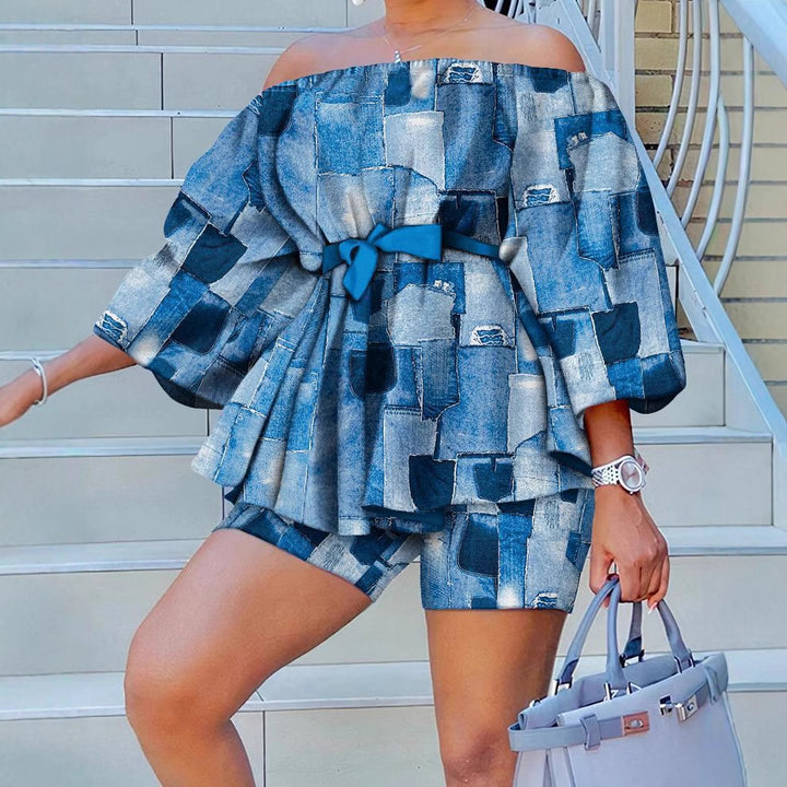 Dame mode Kimono Bluse Stilla