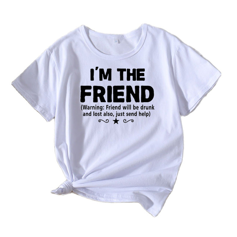 Kvinder Casual Komedie Grafik T-Shirt Stilla