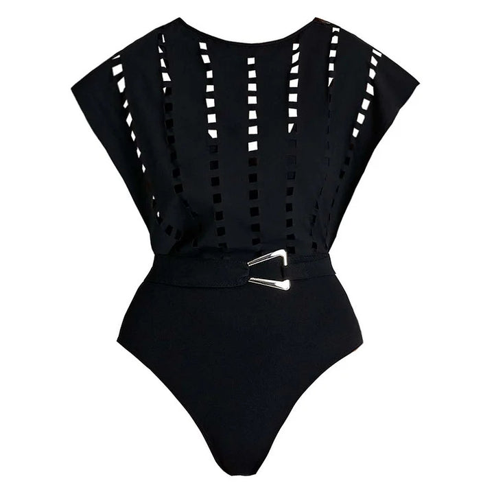 Dame one-piece badedragt med moderne nederdel Skovae