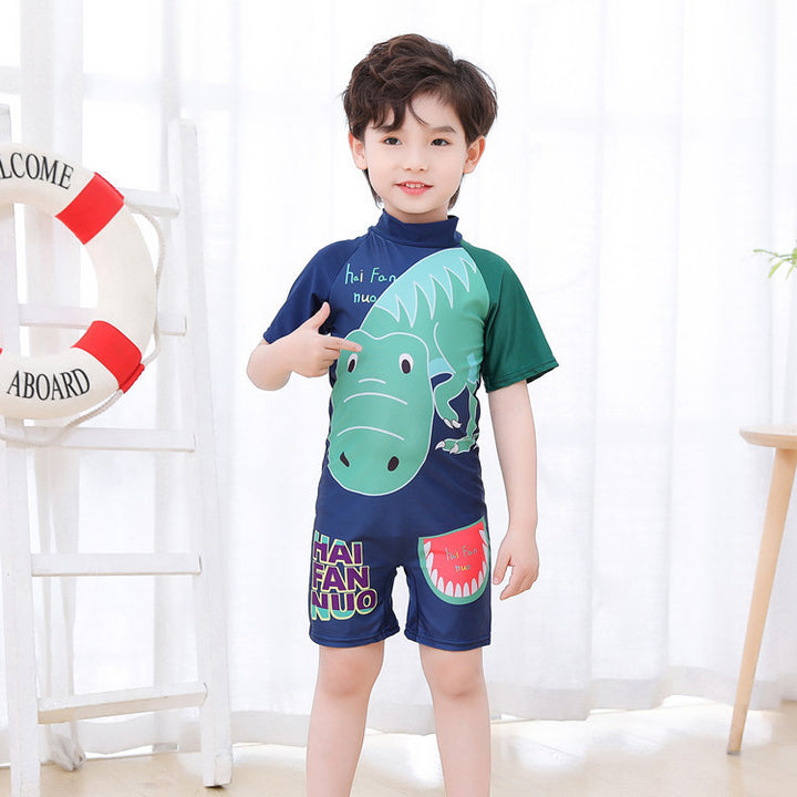 Dreng UV-beskyttelse badedragt Skovae