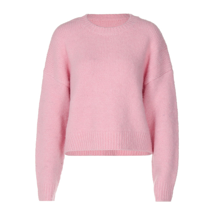 Damepullover lavet af blødt fleece med løs pasform Stilla