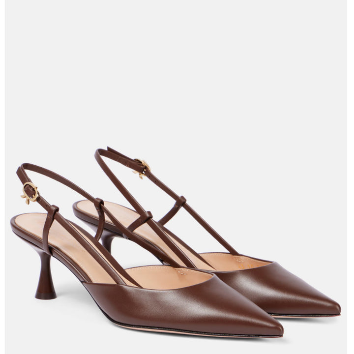 Femme Spids-Tå Slingback Hæle med elegant Rem-Design Stilla