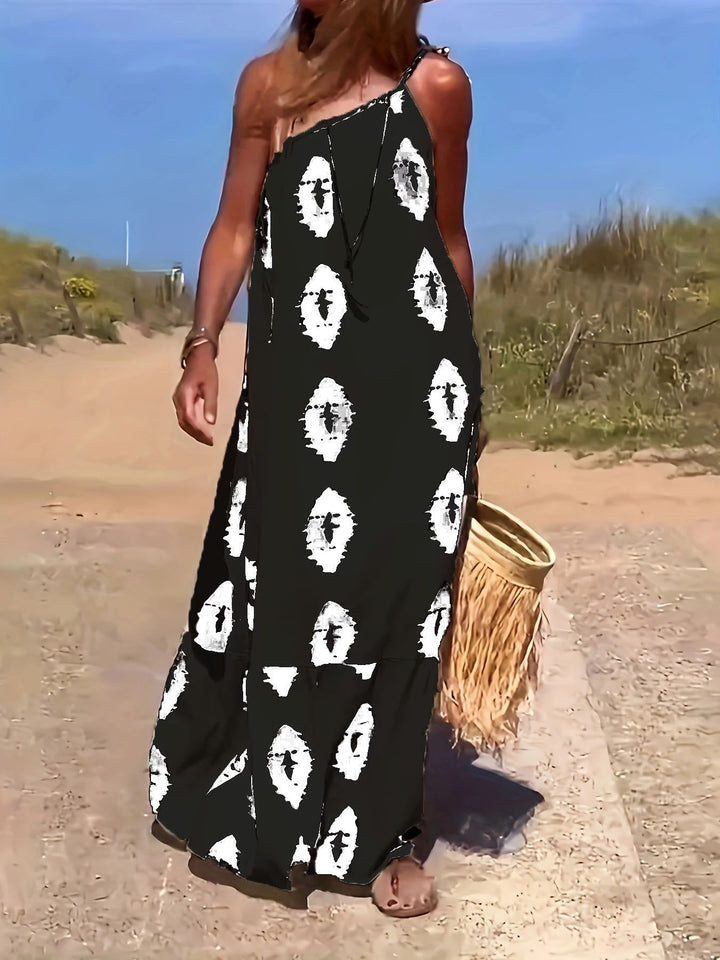 Kvinder Bohemian Print Maxi Kjole Stilla