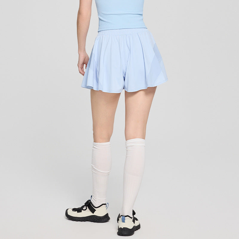 Dame sporty løbeshorts med innovativt dobbeltlagsdesign Stilla