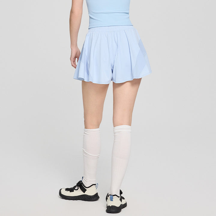 Dame sporty løbeshorts med innovativt dobbeltlagsdesign Stilla