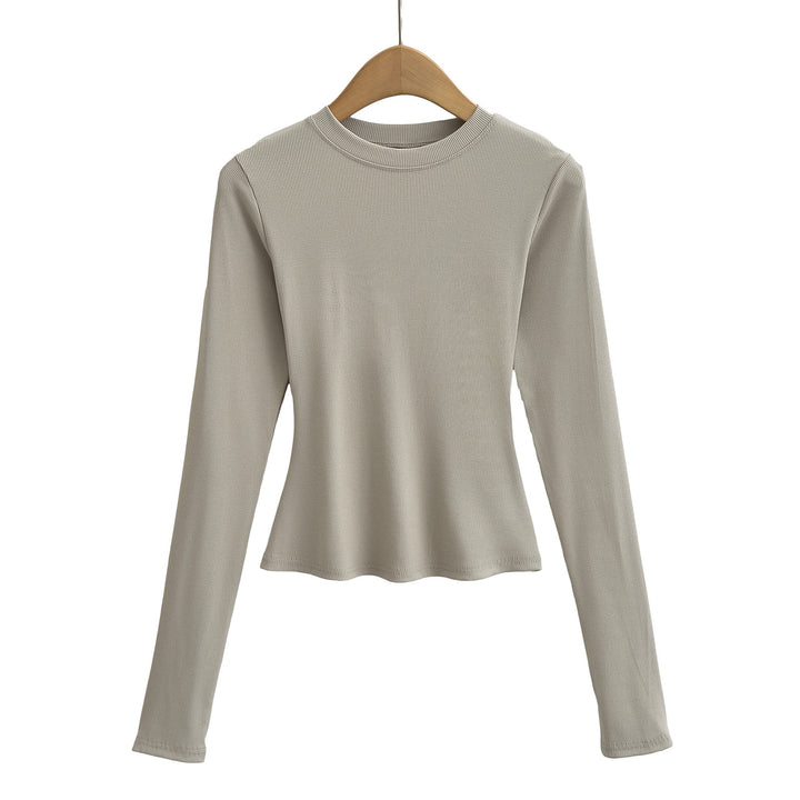 Dame Langærmet T-shirt med moderne snit og højkvalitetsmateriale Stilla