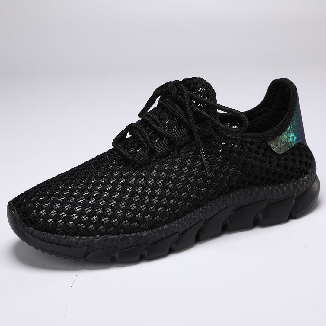 Dame Behagelige Løbesneakers med åndbart netdesign Stilla