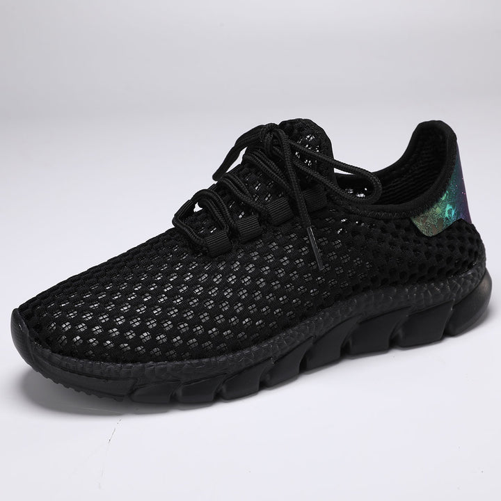 Dame Behagelige Løbesneakers med åndbart netdesign Stilla