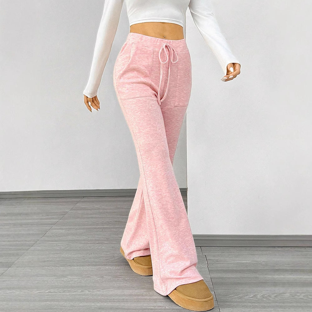 Dame Bredde Lounge- og Sweatpants med elastisk talje Skovae