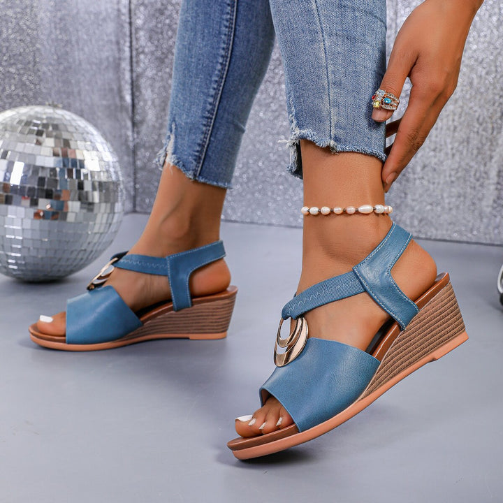 Dame Elegante kile sandaler med moderne lukning Stilla