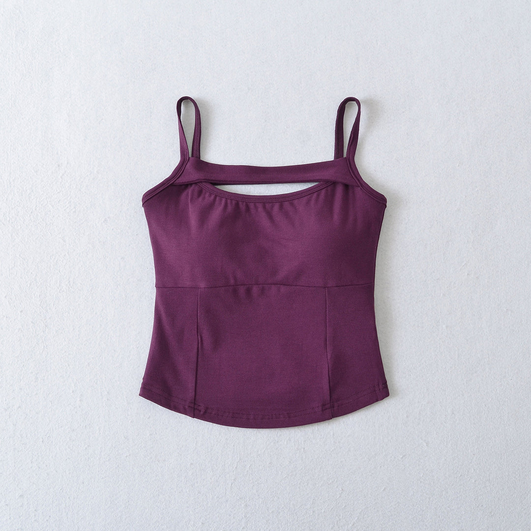 Dame Sporty Bustier med Racerback og elegante Cut-Out-detaljer Stilla
