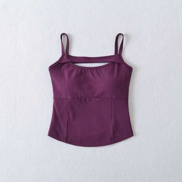 Dame Sporty Bustier med Racerback og elegante Cut-Out-detaljer Stilla