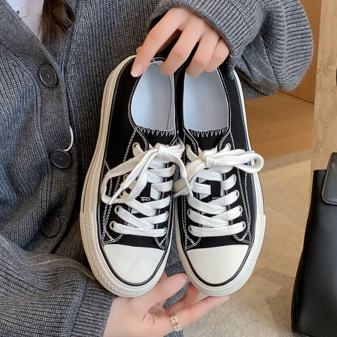 Femme Fritid Snøre-platform-sneakers Stilla