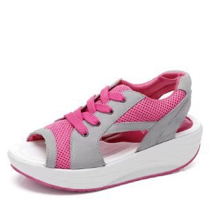 Dame Sporty Fritidssko med åndbare overfladematerialer og modedesign Stilla