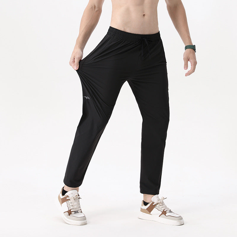 Herre Sporty Fritidshose med elastisk linning og komfortabel pasform Stilla