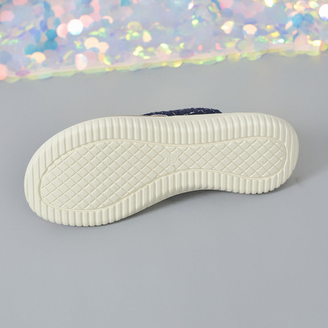 Dame flip flops med mode dekorationer og skridsikre såler Stilla