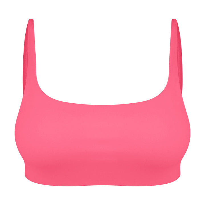 Dame sporty bustier lavet af højt åndbart materiale med sømløs forarbejdning Stilla